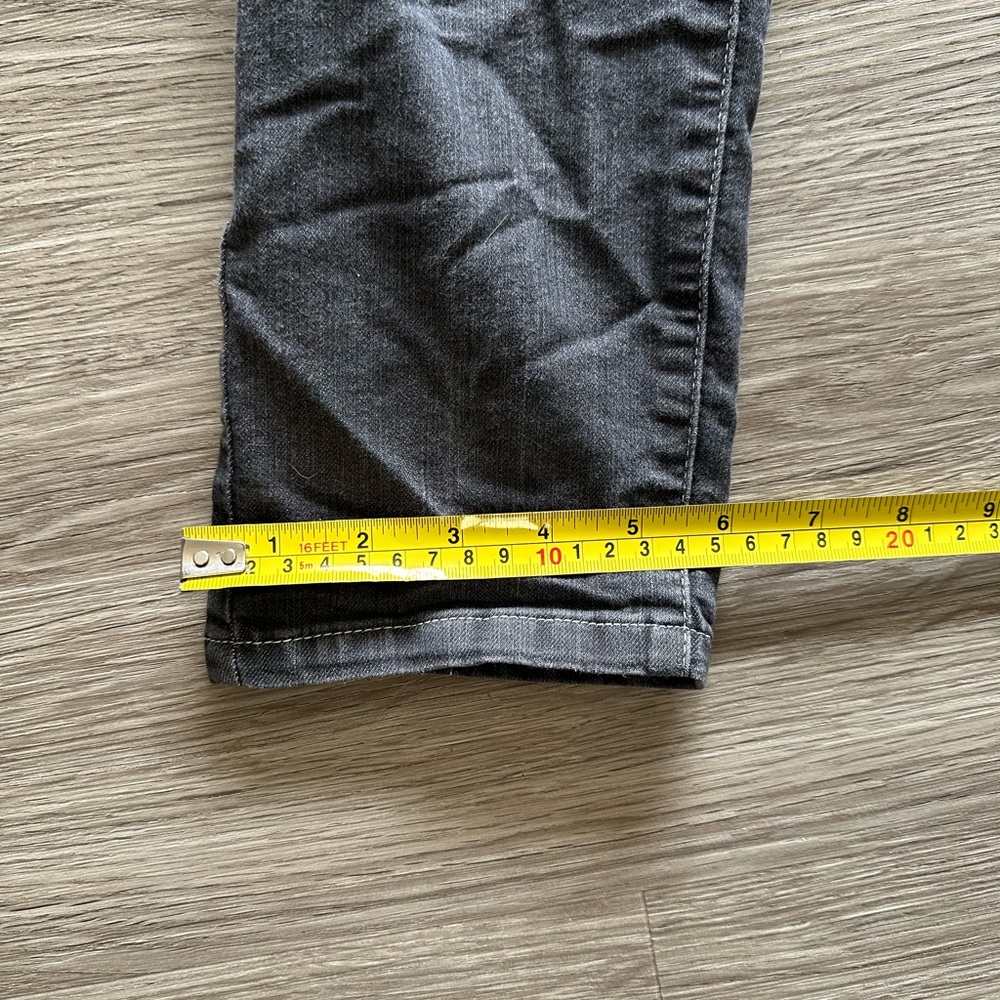 Prana Dark Gray Skinny Jeans Mid Rise Size 4/27 - Picture 10 of 11